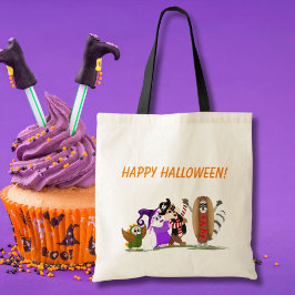 森の動物たちからのハッピーハロウィン トートバッグ