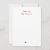 森の動物たち シーズンカード (裏面)