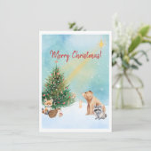 森の動物たち シーズンカード (スタンド正面)