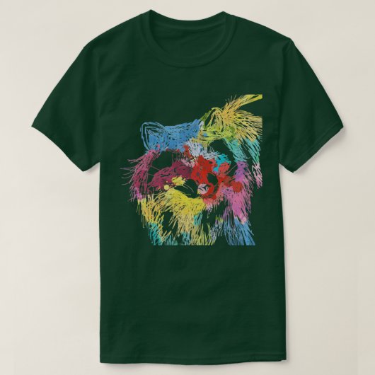 森の動物のギフトルーン Tシャツ (デザイン正面)