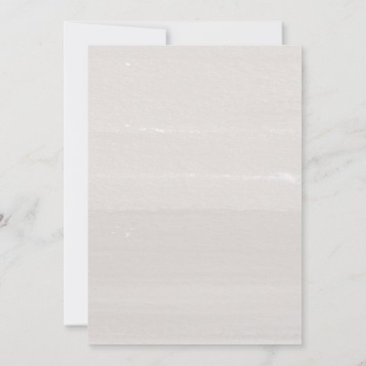 森の動物の友人が赤ちゃんのシャワーを輝く サンキューカード (裏面)