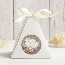 森の動物の友人が赤ちゃんのシャワーを輝く