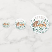 『森の動物の友達』 コンフェッティ (裏面)