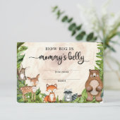 森の動物の緑ママの腹の大きさ エンクロージャーカード (スタンド正面)