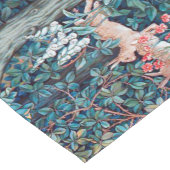 森の動物ウィリアム・モリス ショートテーブルランナー (コーナー)