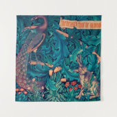 森の動物ウィリアム・モリス タペストリー (正面(横))