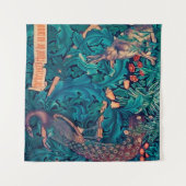 森の動物ウィリアム・モリス タペストリー (正面)