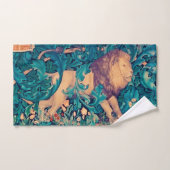 森の動物ウィリアム・モリス・バスタオル バスタオルセット (ハンドタオル)