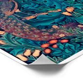 森の動物ウィリアム・モリス ポスター (角)