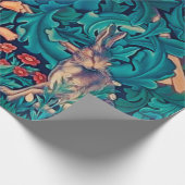 森の動物ウィリアム・モリス ラッピングペーパー (角)