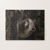 森の動物ジグソーパズルの奇妙なルーン ジグソーパズル (横)