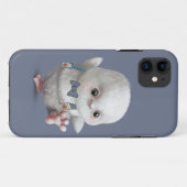 森の動物フクロウ手描きかわいい Case-Mate iPhoneケース (裏面(横))
