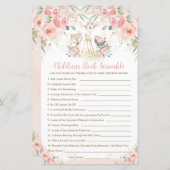 森の動物フローラの子どもの本のスクランブル (正面/裏面)