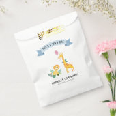 森の動物ライオン・キリン1歳 フェイバーバッグ (封をした状態)