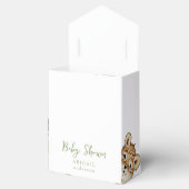 森の動物王国ベビーシャワー フェイバーボックス (オープン)