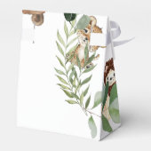 森の動物王国ベビーシャワー フェイバーボックス (裏面サイド)