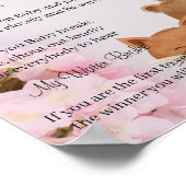 森の動物私の水シャワーゲームサインを壊した ポスター (角)