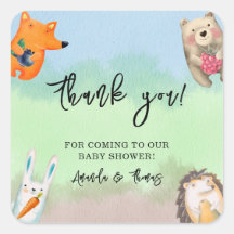 森の動物 – あなた感謝していの赤んだシャワー