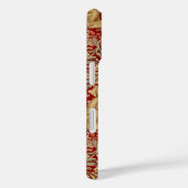 森の動物，キツネ，孔雀，赤いフローラのウサギ Case-Mate iPhoneケース (裏面 / 右)