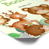 森の動物 グリーン ユーカリ ゲストブック (角)