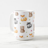 森の動物 コーヒーマグ コーヒーマグカップ (正面左)