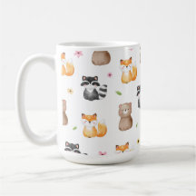 森の動物 コーヒーマグ