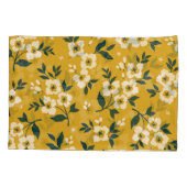 森の動物、マスク、ウイルスパターン。 枕カバー (裏面)