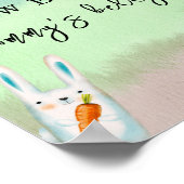 森の動物 – ママの腹の大きさ ポスター (角)