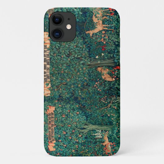 森の動物,緑のキツネ,シカ,ウサギ,モリス Case-Mate iPhoneケース (裏面)