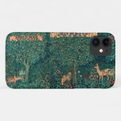 森の動物,緑のキツネ,シカ,ウサギ,モリス Case-Mate iPhoneケース (裏面(横))