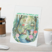 森の友だちと一緒に楽しめるキノコ|過去記事 台座サイン (インサイチュ)