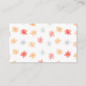 森の友人おむつラッフルチケット囲い エンクロージャーカード (裏面)