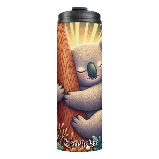 森の友人とコアラを嗅ぎ回る タンブラー (正面)