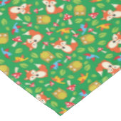 森の友人ウッドランドかわいい誕生日パーティー テーブルクロス (アングル)