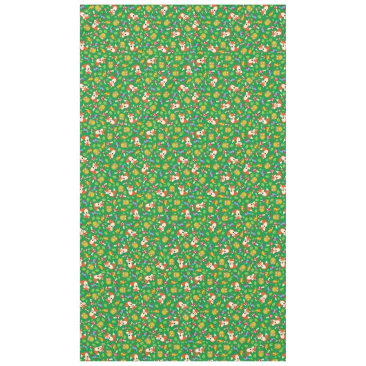 森の友人ウッドランドかわいい誕生日パーティー テーブルクロス (正面)