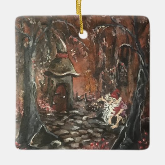 森の友深い セラミックオーナメント (正面)