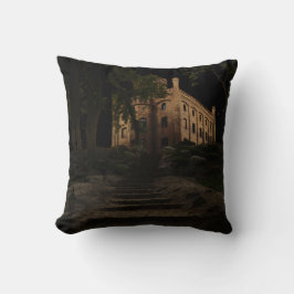 森の古い城 クッション