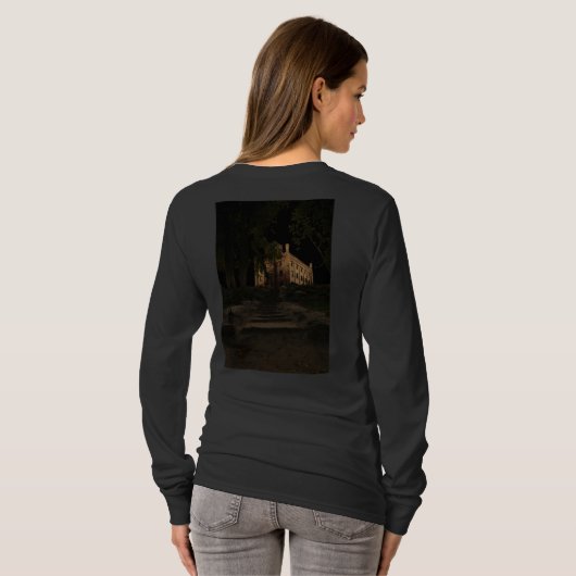 森の古い城 Tシャツ (裏面フル)