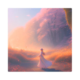 森の囁き メタルプリント