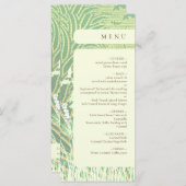 森の国の風景の緑結婚の メニュー (正面/裏面)