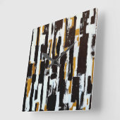 森の壁の時計へ スクエア壁時計 (傾斜)