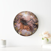 『森の壁の時計』 ラージ壁時計 (ホーム)