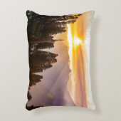 森の夕日 アクセントクッション (正面(垂直))