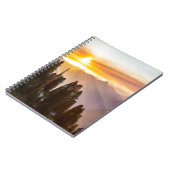 森の夕日 ノートブック (左側)