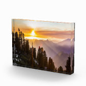 森の夕日 フォトブロック (右)