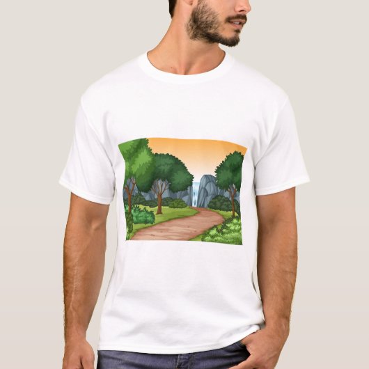 森の夢 Tシャツ (正面)