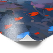 森の女の子アニメ印象派 フォトプリント            (角)