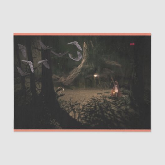 森の女の子デコページ 薄葉紙 (正面)