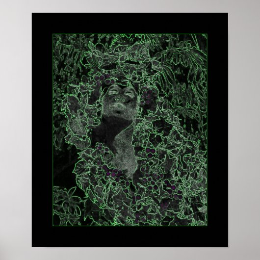 森の女性 ポスター (正面)