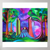 森の女性 ポスター (正面)